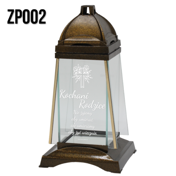 Znicz z grawerem ZP002 Kochani Rodzice
