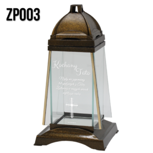 Znicz z grawerem ZP003 Kochany Tato